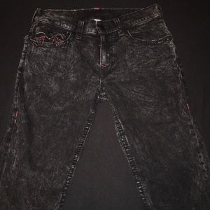 Black true religion jeans